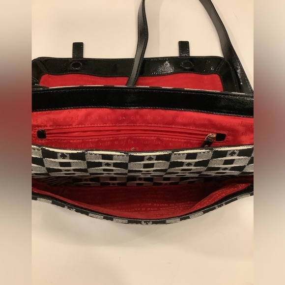 Kate spade canvas and patient satchel - Picture 5 of 8